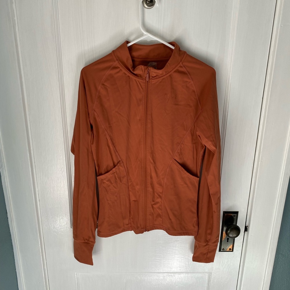 ILUS zip up work out jacket